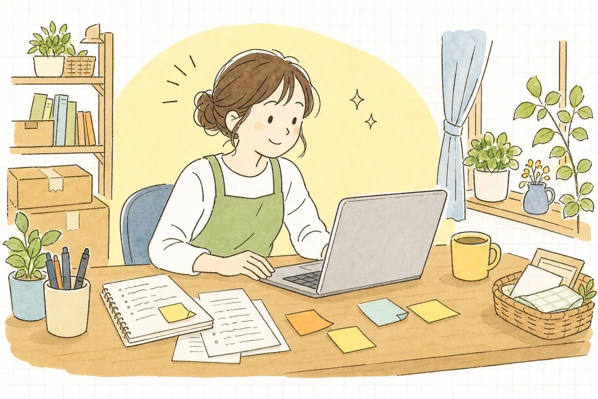 ブログ更新が後回しになっていた担当者が、AIを相棒に「これなら書き続けられそう」と落ち着いて書き始める瞬間