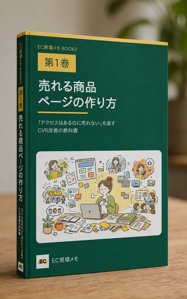 『売れる商品ページの作り方』表紙