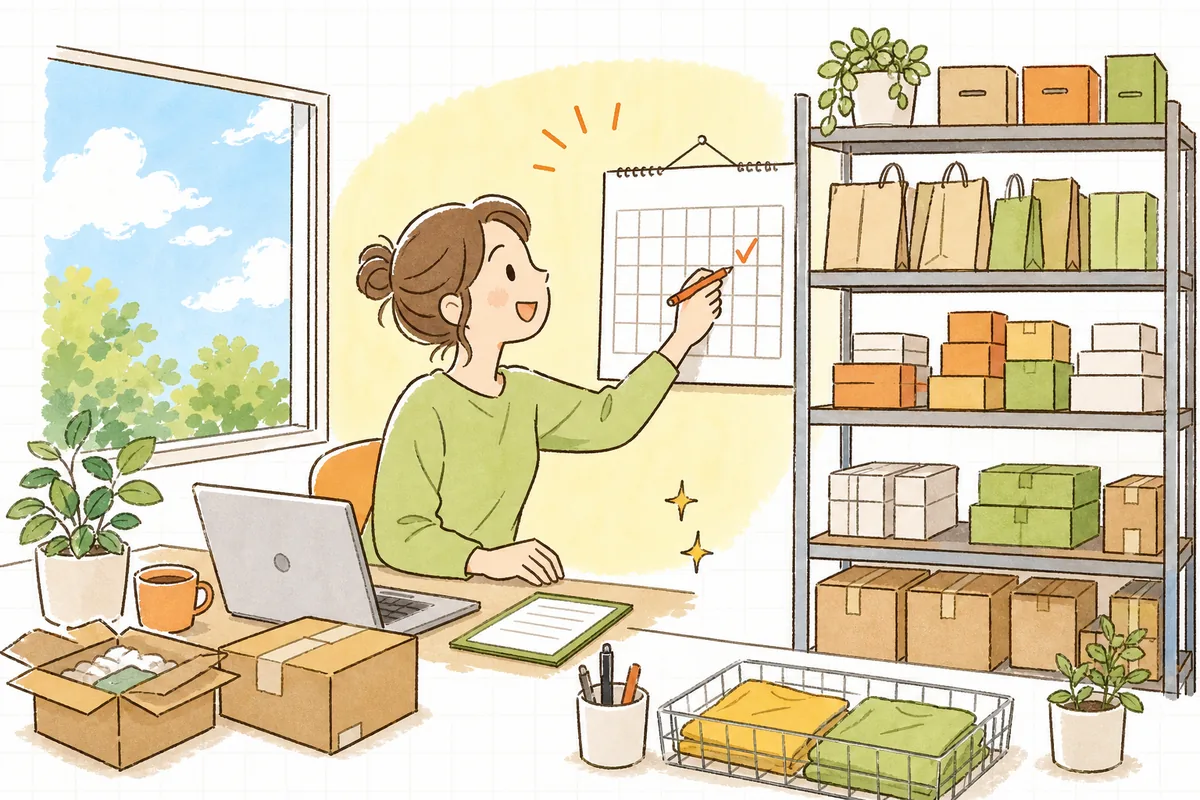 需要の山が来る前にしっかり準備を終え、余裕をもってピークシーズンを迎えられたEC担当者の晴れやかな笑顔