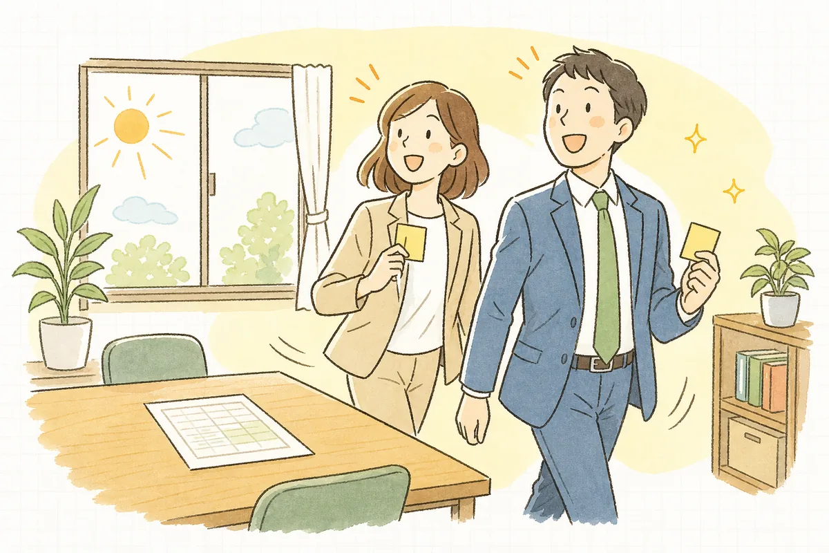 決めた一手を手に会議室を出て、来月に向けて軽い足取りで前を向くEC担当者たち